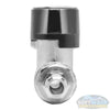 Plated Brass Ball Valve 3/8" w/SS QC