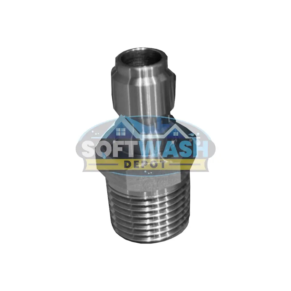 1/2" MPT x 3/8" Quick Connect Stainless Steel Fitting