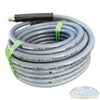 Rampage 🦍 Smooth Gray 3/8" Single Wire 4300 PSI Pressure Wash Hose