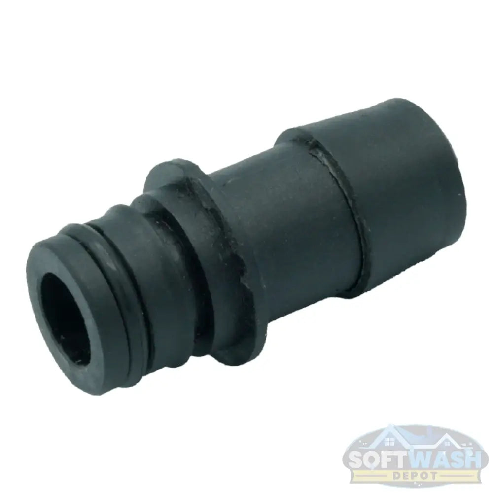 Remco FQ5S-34 3/4 inch quick attach barb straight fitting for soft wash and fluid transfer systems. - Soft Wash Depot