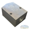 SWD Aluminum 3/8" x 1/2" Twinning Block with dual 3/8-inch inlets and single 1/2-inch outlet for combining two pressure washers into one high-flow system. - Soft Wash Depot