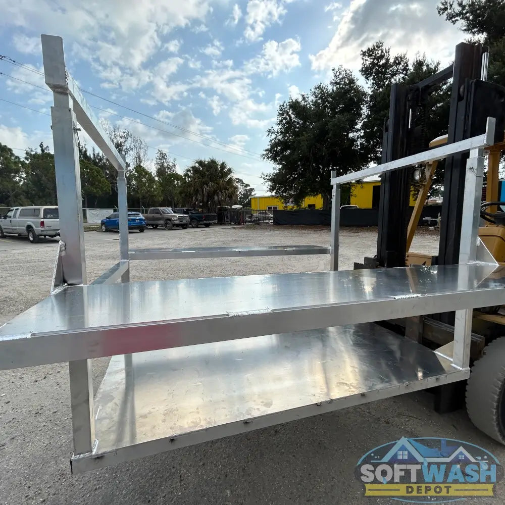 SWD Aluminum Soft Wash/ Pressure Washing Bare Skid *No Free Shipping*