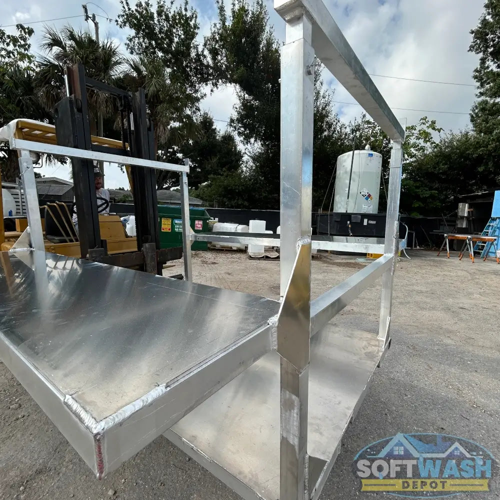 SWD Aluminum Soft Wash/ Pressure Washing Bare Skid *No Free Shipping*