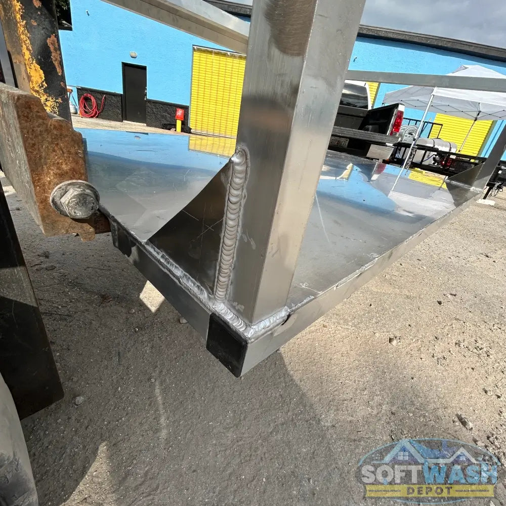 SWD Aluminum Soft Wash/ Pressure Washing Bare Skid *No Free Shipping*