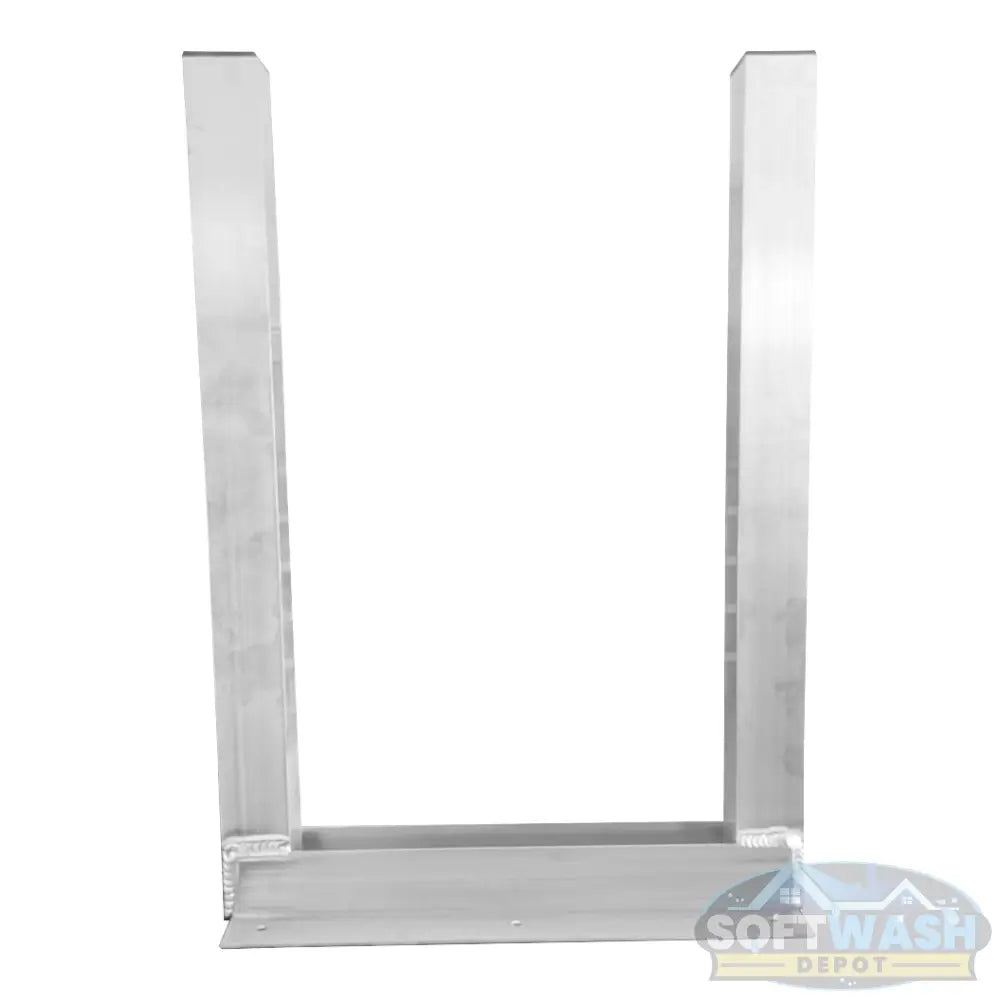 SWD Aluminum Stand for Mixing Proportioners - durable, lightweight stand designed to hold proportioner systems for soft wash setups. Made in the USA. - Soft Wash Depot