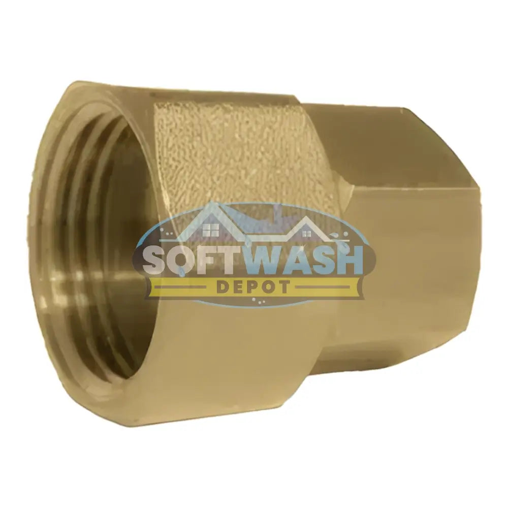 SWD Brass Garden Hose Inlet 3/4" FGH X 1/2" Female NPT