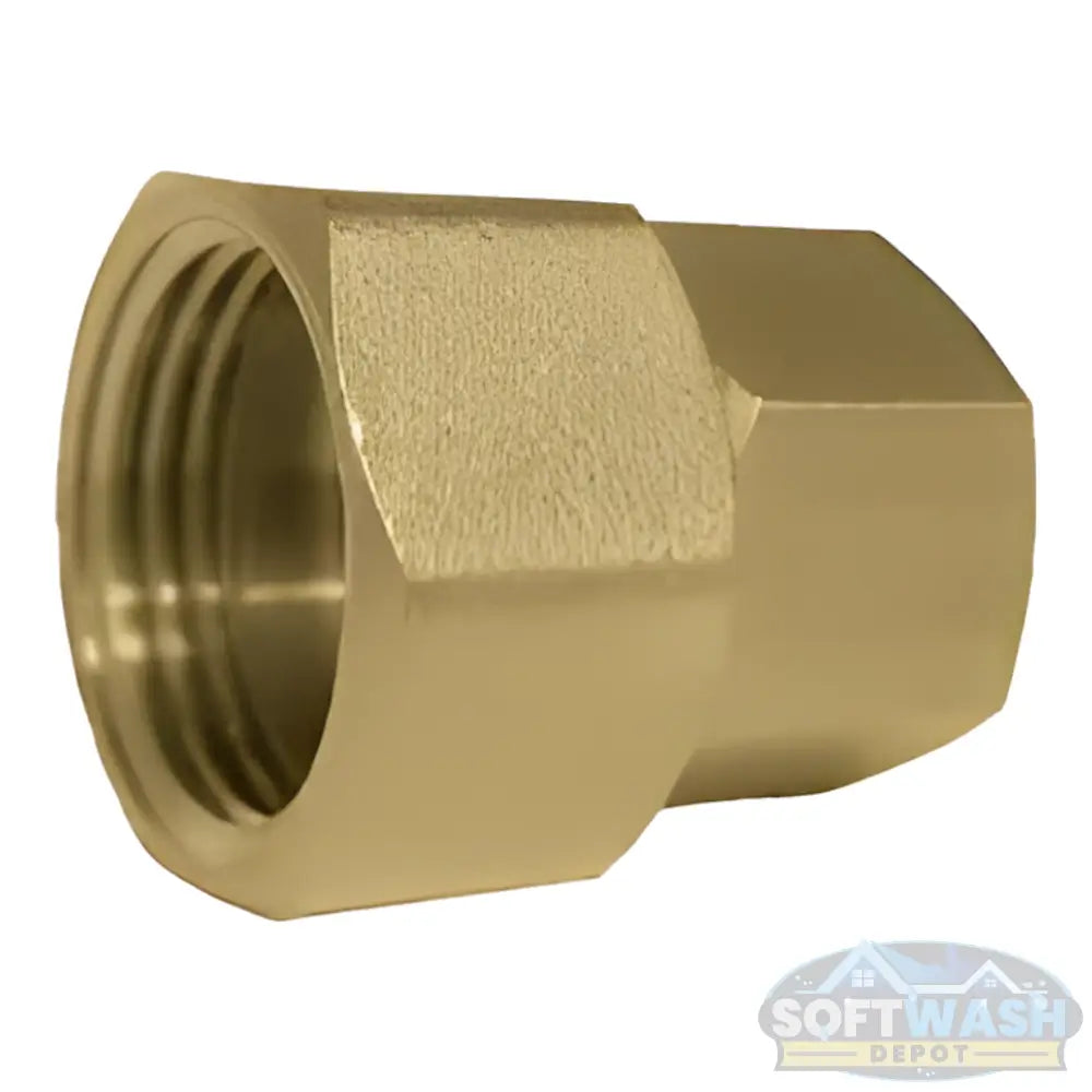 SWD Brass Garden Hose Inlet 3/4" FGH X 1/2" Female NPT