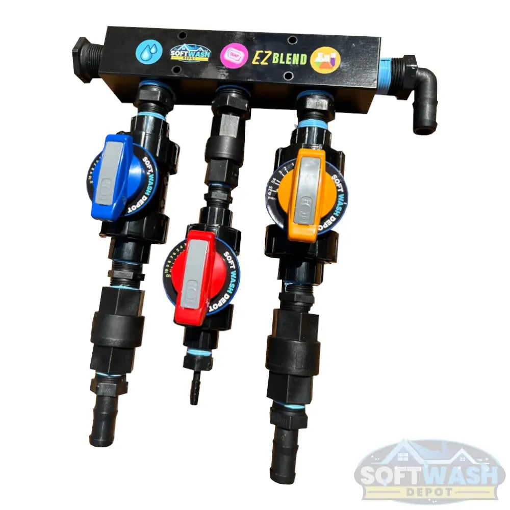 SWD EZ Blend (3 & 4 Port) Precision Flow Soft Wash Mixing Proportioner
