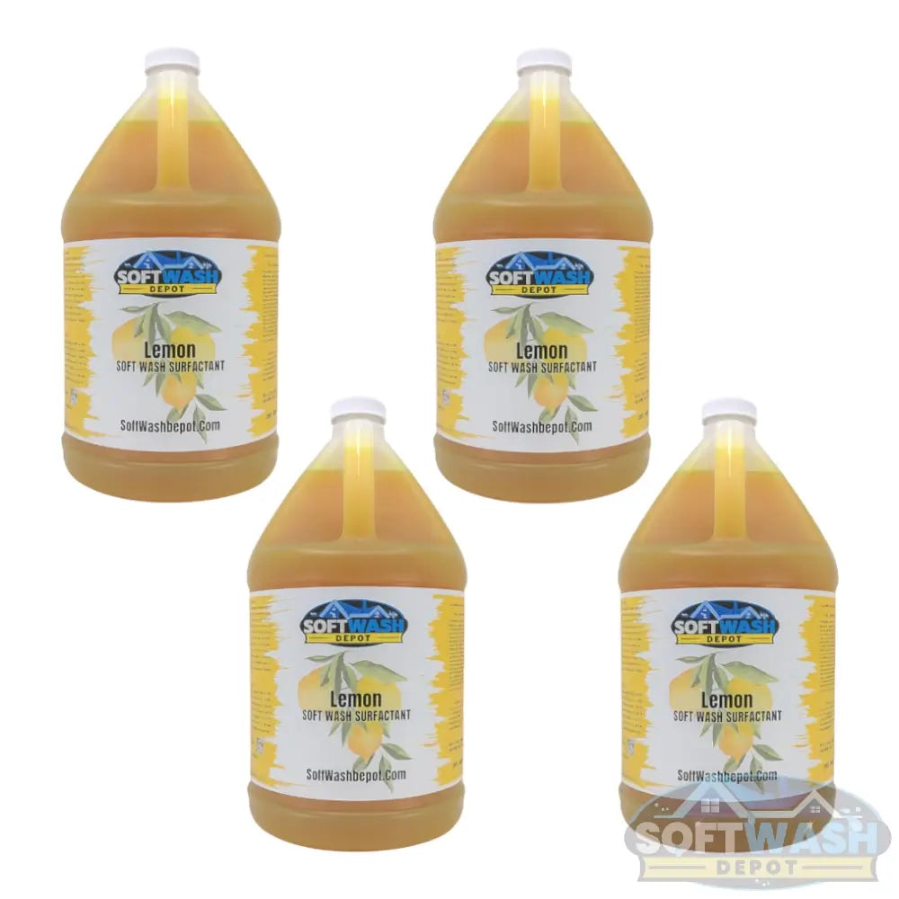 SWD Lemon Scented Soft Wash & Pressure Wash Surfactant