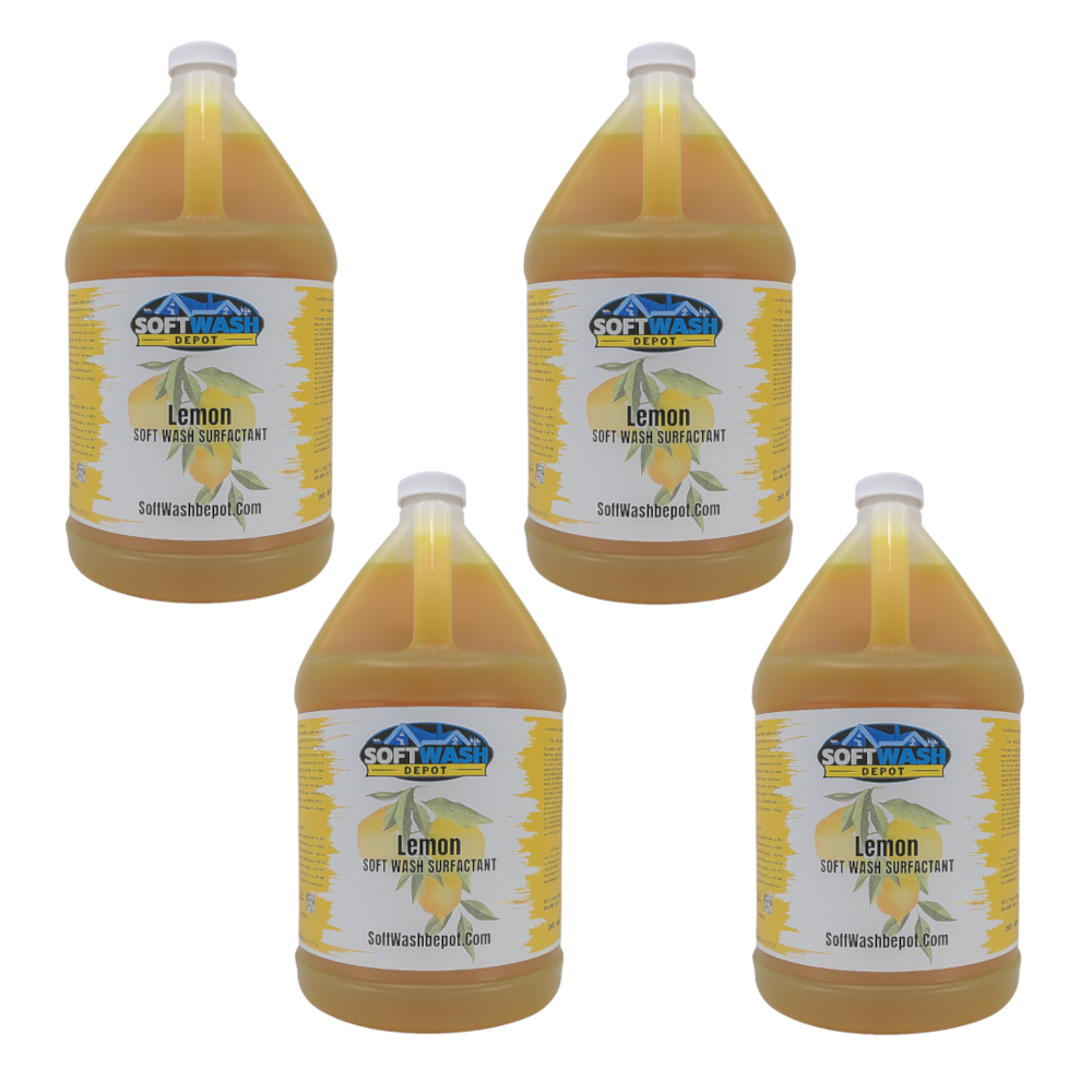 SWD Lemon Scented Soft Wash & Pressure Wash Surfactant