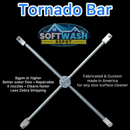 Tornado Bar 4 Tip Surface Cleaner Bar