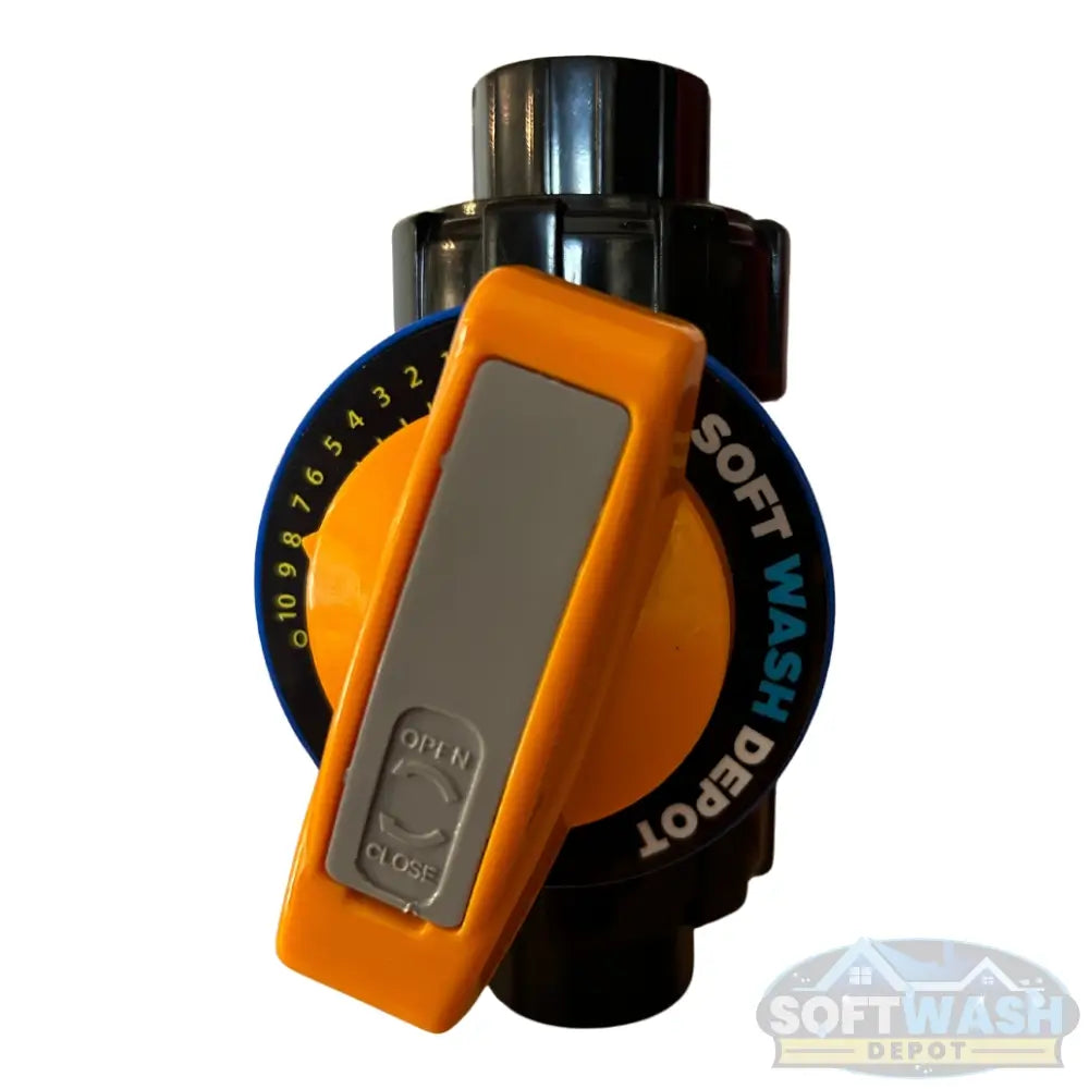 SWD Precision Flow Metering Valve | Soft Wash Mixing Valve