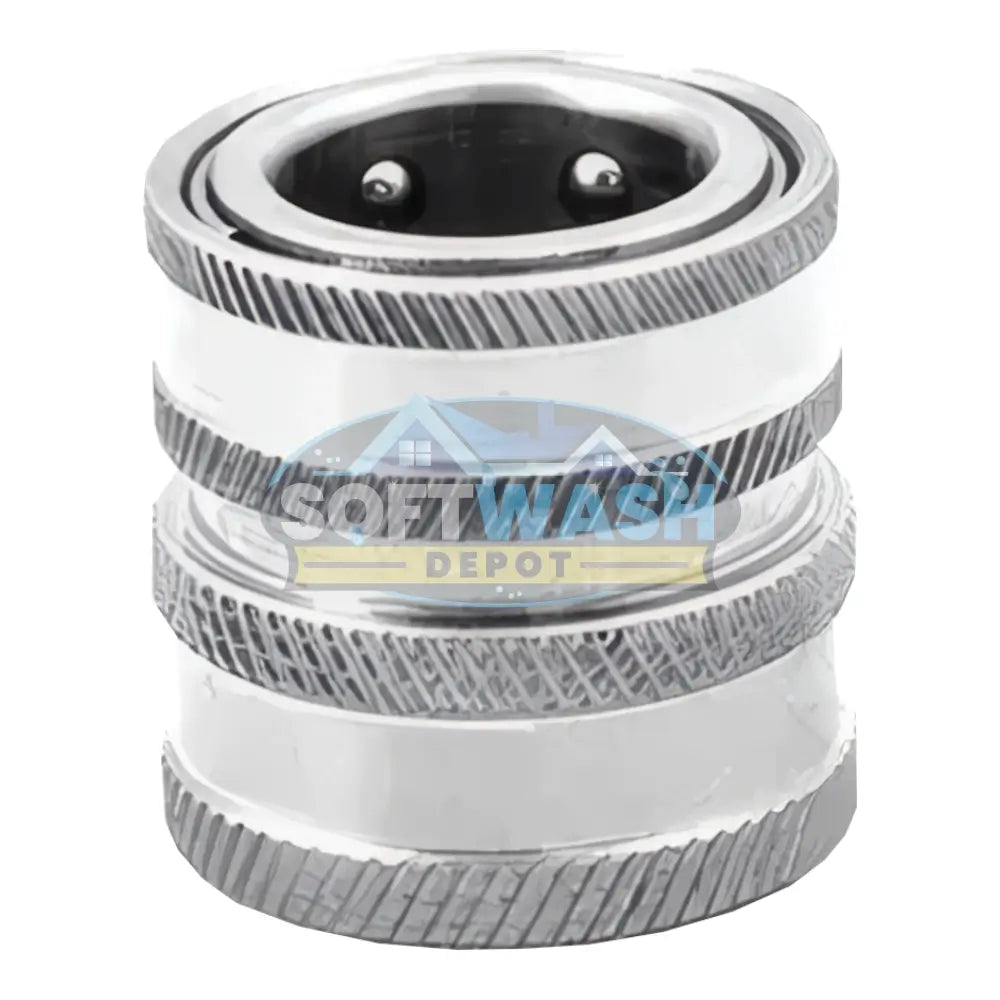 SWD Stainless Garden Hose Coupler w/ 6 balls