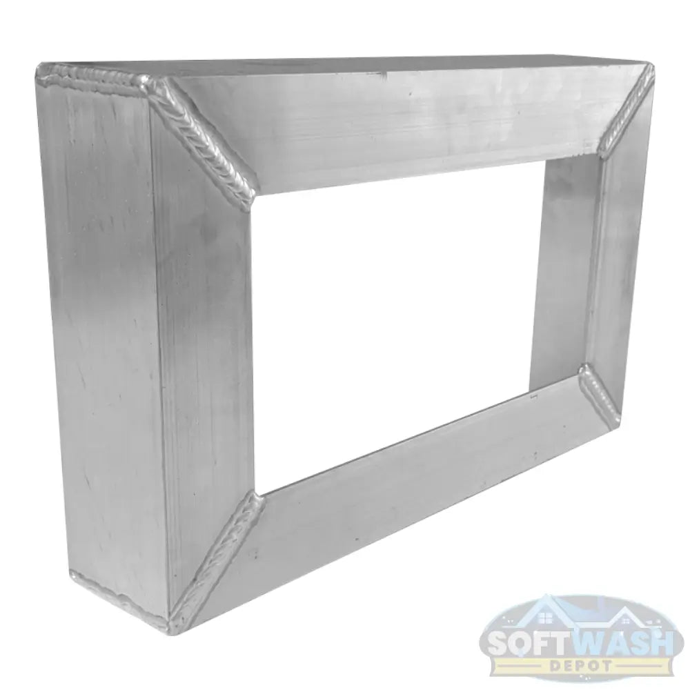 Heavy-duty aluminum soap tank holder bracket for pressure washing and soft wash rigs. Made in the USA. - Soft Wash Depot