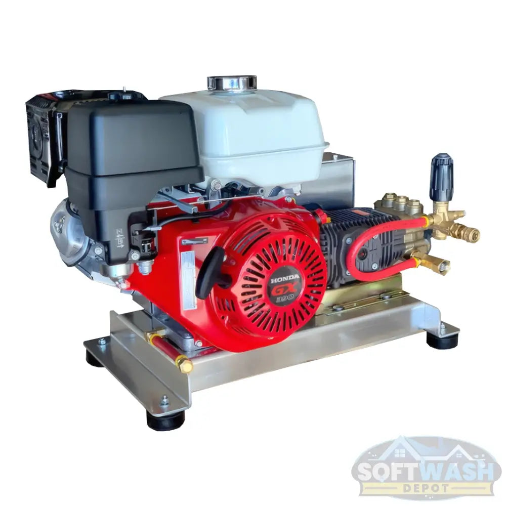 Soft Wash Depot 8GPM at 2500PSI Honda GX390 With Comet Pump
