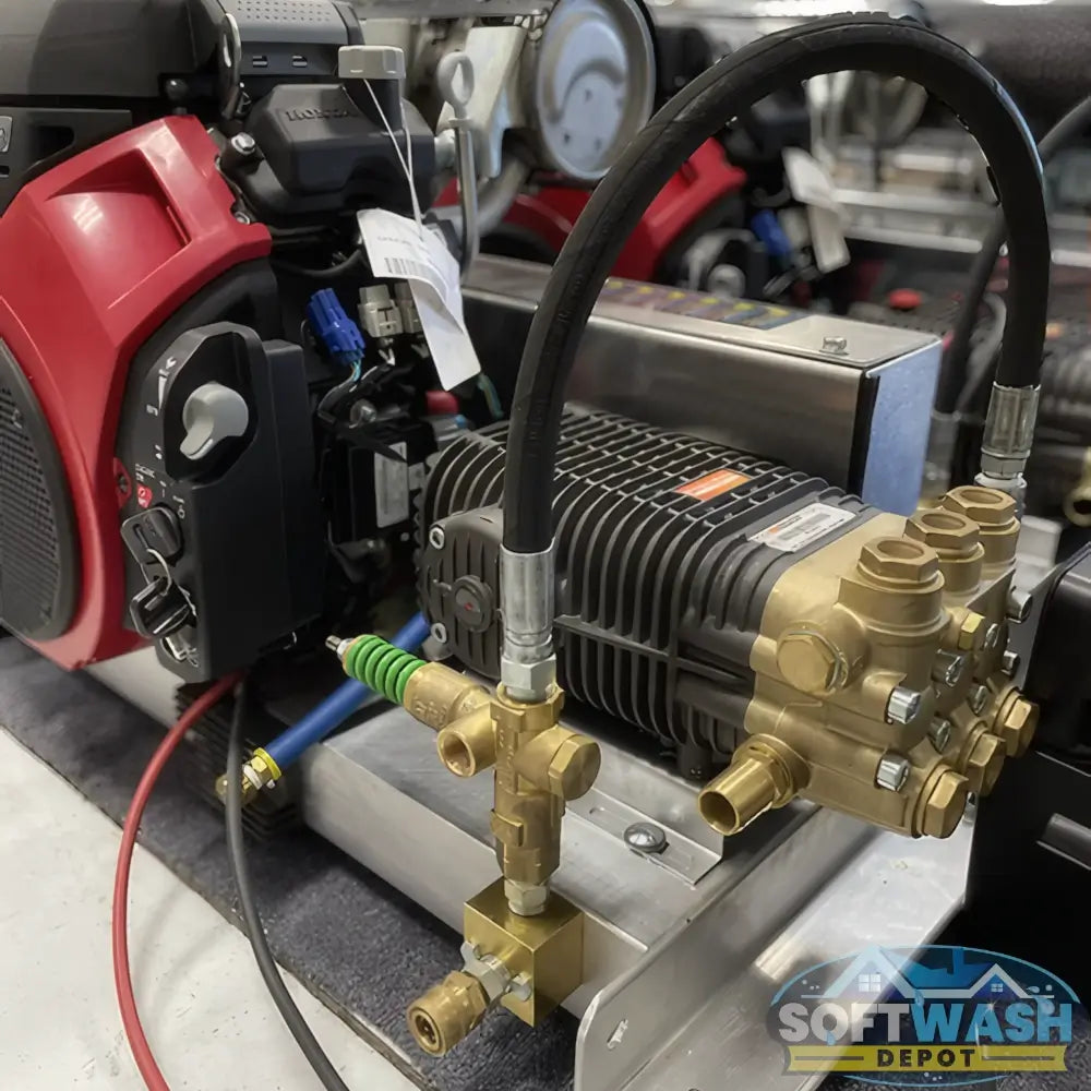 Soft Wash Depot 8gpm at 4000psi Honda IGX800 Belt Drive Commercial Pressure Washer