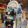 SWD Plug & Play 12V Soft Wash System with aluminum toolbox, stainless hose reel, blue soft wash hose, spray gun, EZ Blend proportioner, pump, valves, and fittings. - Soft Wash Depot