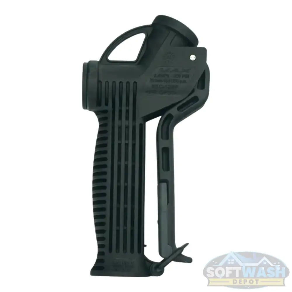Suttner ST-510 soft wash spray gun with 1/2 inch FPT inlet, high-flow and chemical-resistant design. - Soft Wash Depot