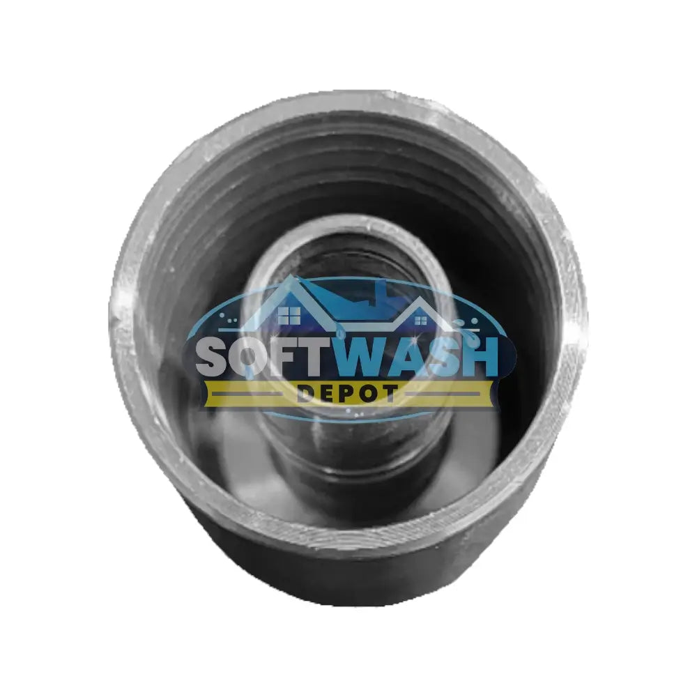 1/2" NPT x 1/2" Softwash Hose Crimp – Solid Stainless Steel