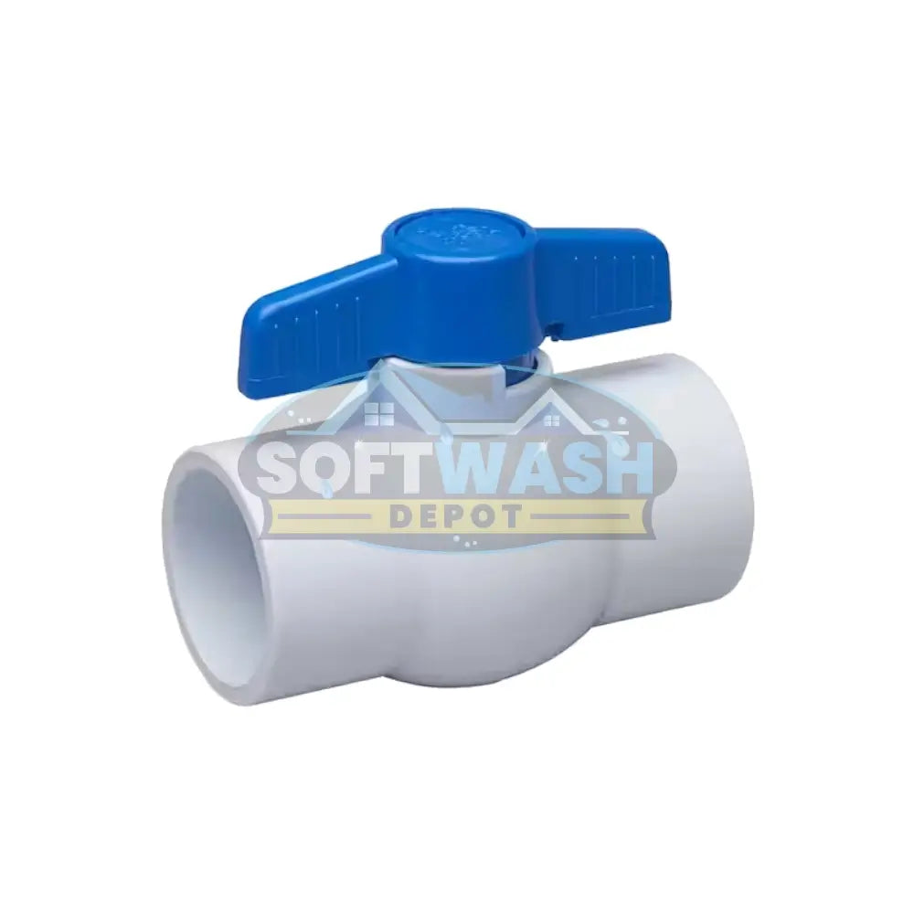 Solvent x Solvent Schedule 40 PVC Ball Valve