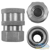 Stainless Steel 1/4" Quick Connect Socket x 1/4" FPT