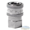 Stainless Steel 3/8" Quick Connect Socket x 3/8" FPT