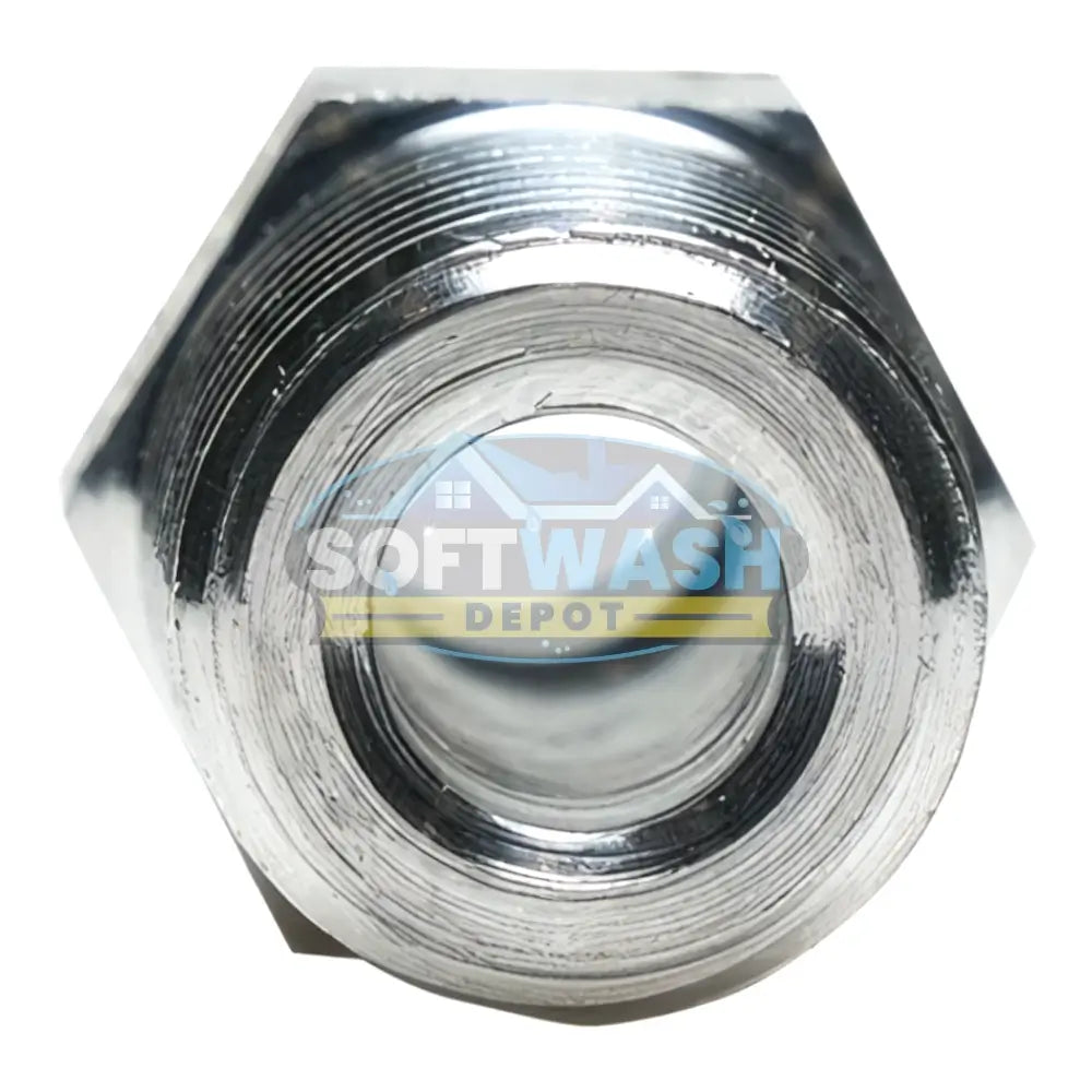 Stainless Steel 316 MPT x MPT Adapter Hex Nipple