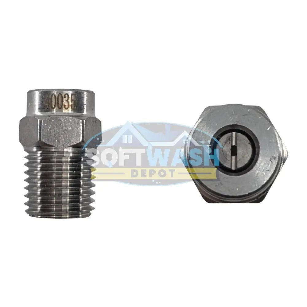 1/4' Stainless Steel Threaded 40° Nozzles
