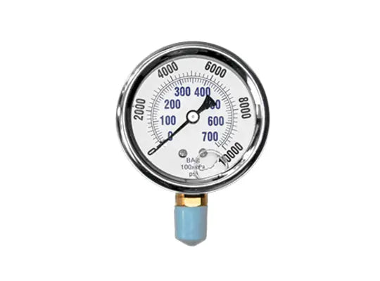 10,000 PSI Bottom Mount Pressure Gauge