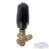 VRT3-310EZ Black Spring Unloader 4200 PSI Pressure Washer - adjustable brass pressure regulating valve with black spring cap for high-pressure washer systems. - Soft Wash Depot