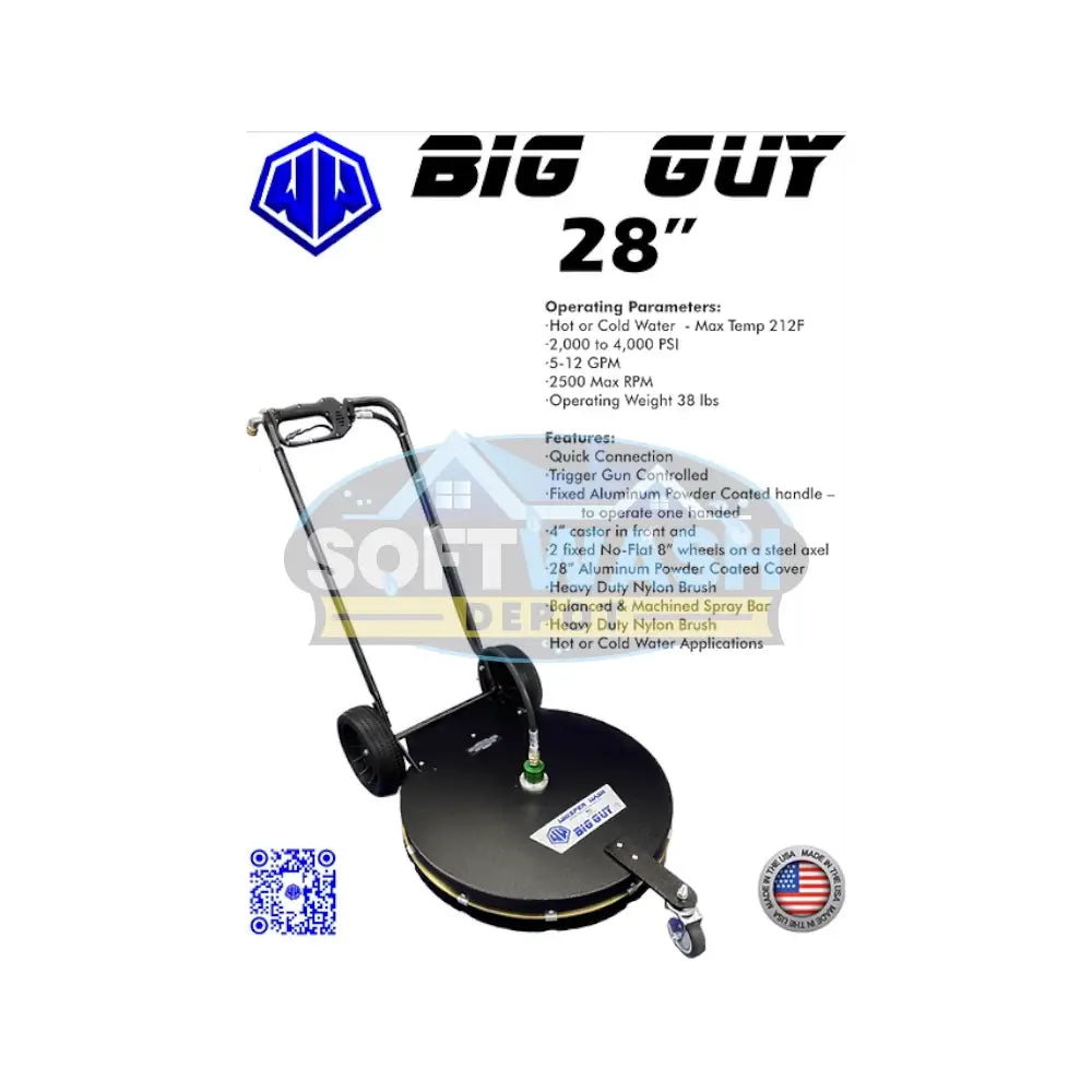 Whisper Wash "Big Guy" 28"