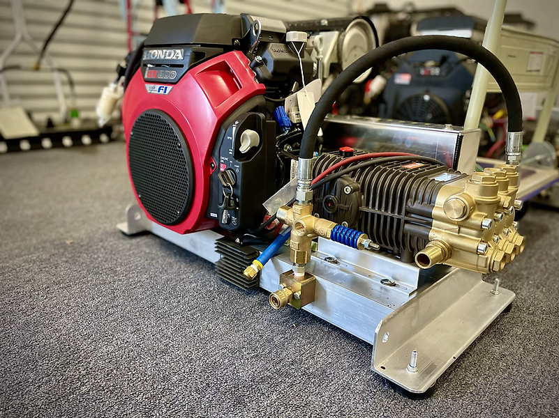 Soft Wash Depot 8gpm at 4000psi Honda IGX800 Belt Drive Commercial Pressure Washer