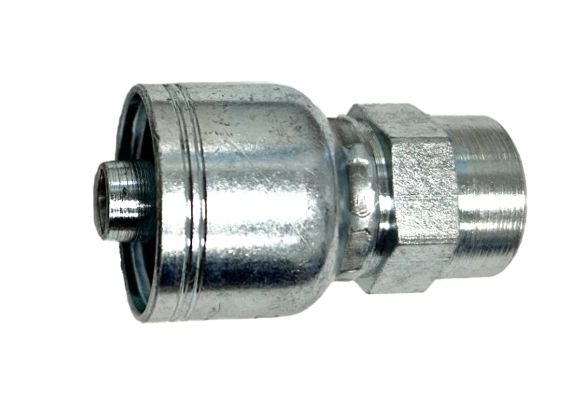 3/8" Hose Barb x 3/8" FPT Solid Crimp Fitting