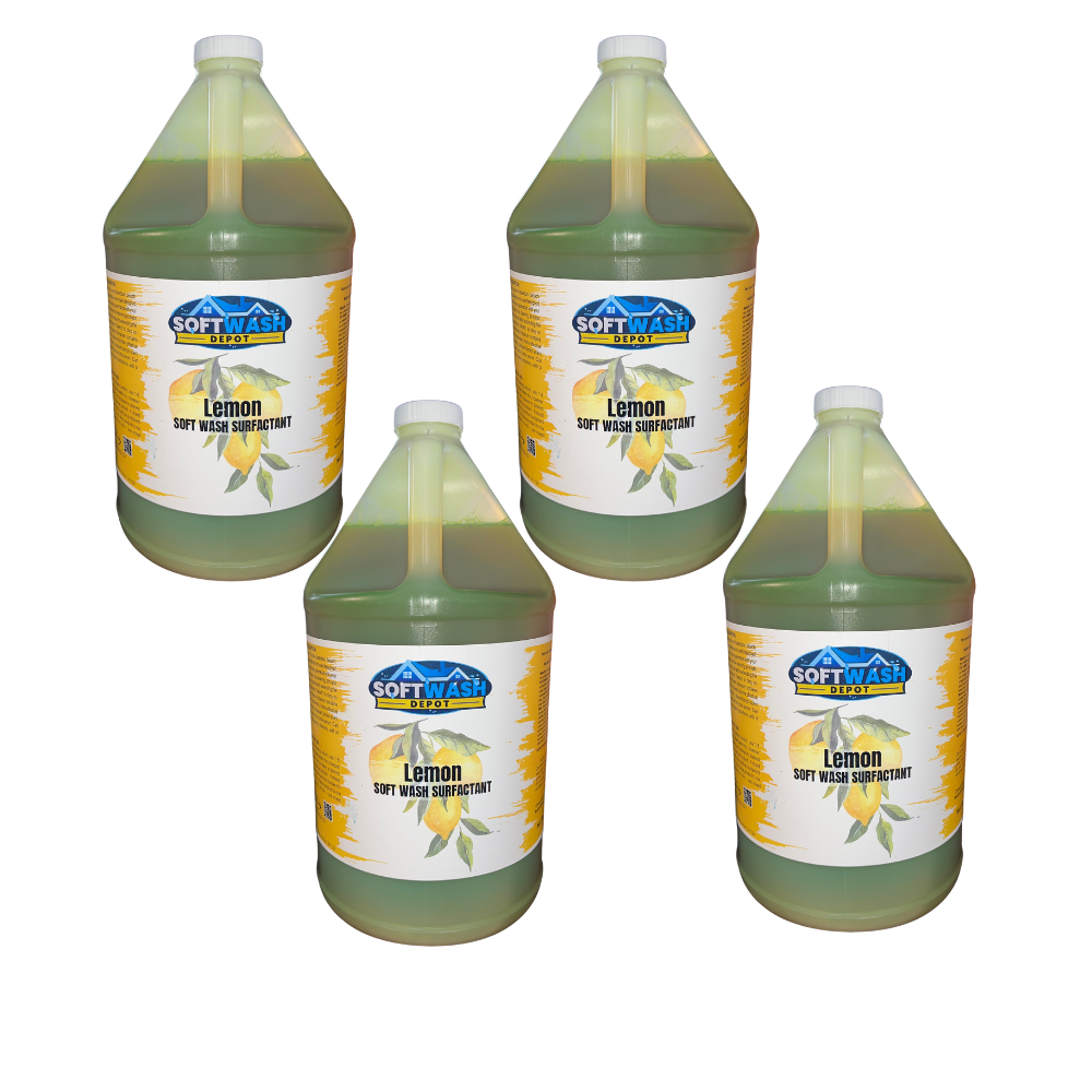 SWD Lemon Scented Soft Wash & Pressure Wash Surfactant