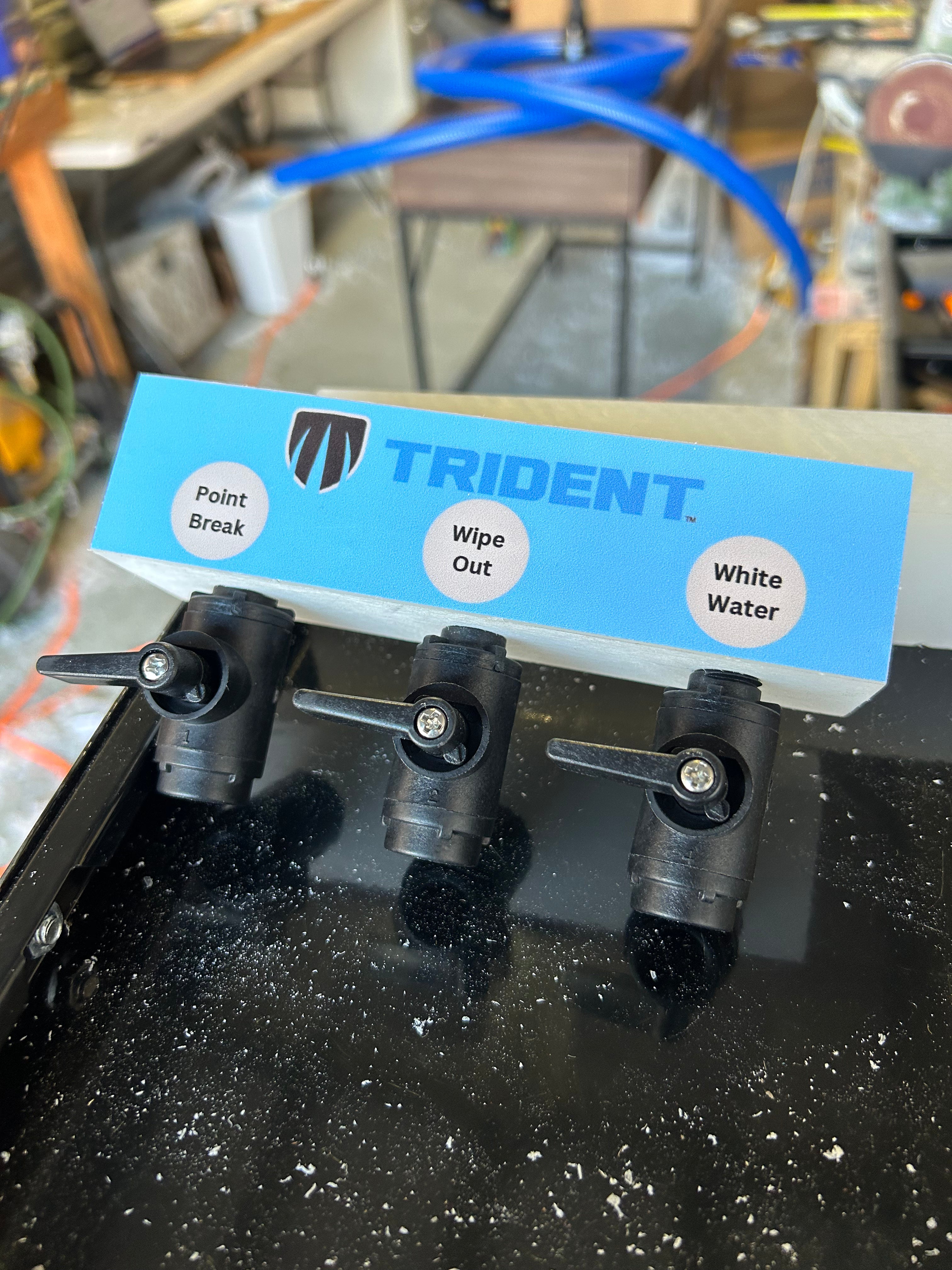 Trident Down Stream Injector 3 Port Manifold | Polypropylene Manifold