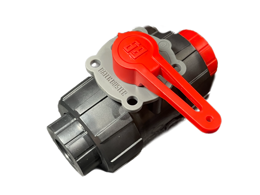 Metering ball valve for soft washing with a 12v or gas powered ar45 soft wash system.